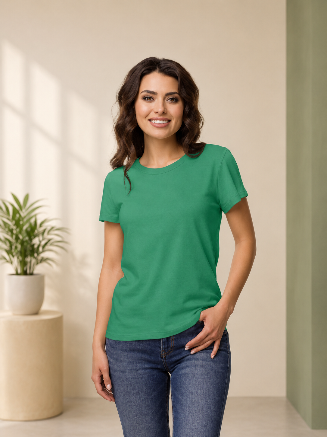Girls Plain T shirts
