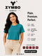 Womens crop top plain T-shirts